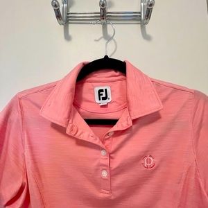 Footjoy Pink Women’s Golf Polo - short sleeve - size XS - like new